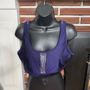 Women's Purple XL Sports Bra